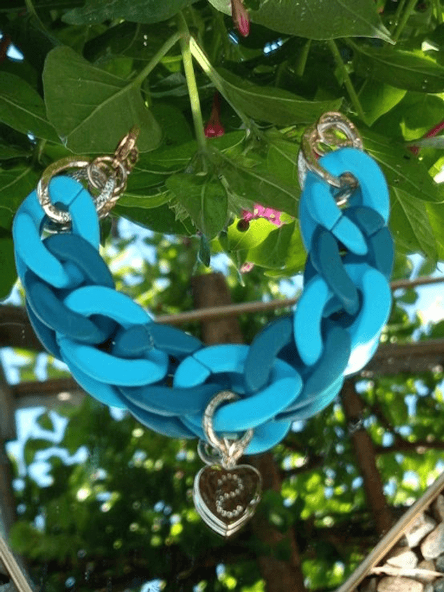 Bracelet gros maillons en acrylique Neela Firoza