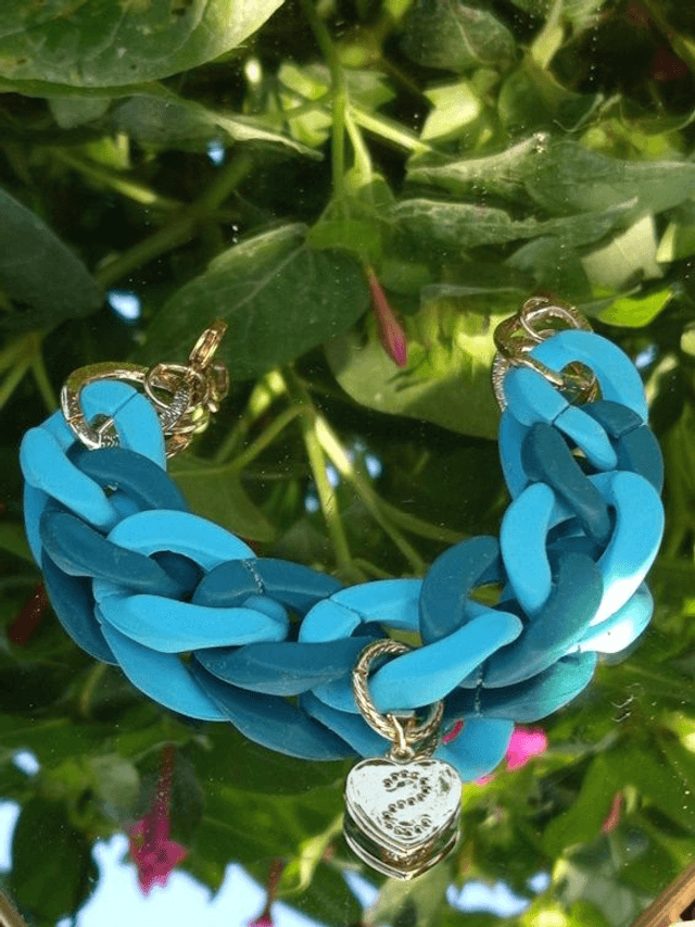 Bracelet gros maillons en acrylique Neela Firoza
